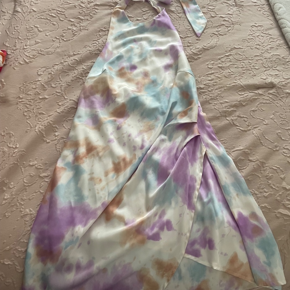 Tie dye dress One and Only Collective